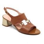 Miss Emmanuelle sandaal cognac leder E22087-T